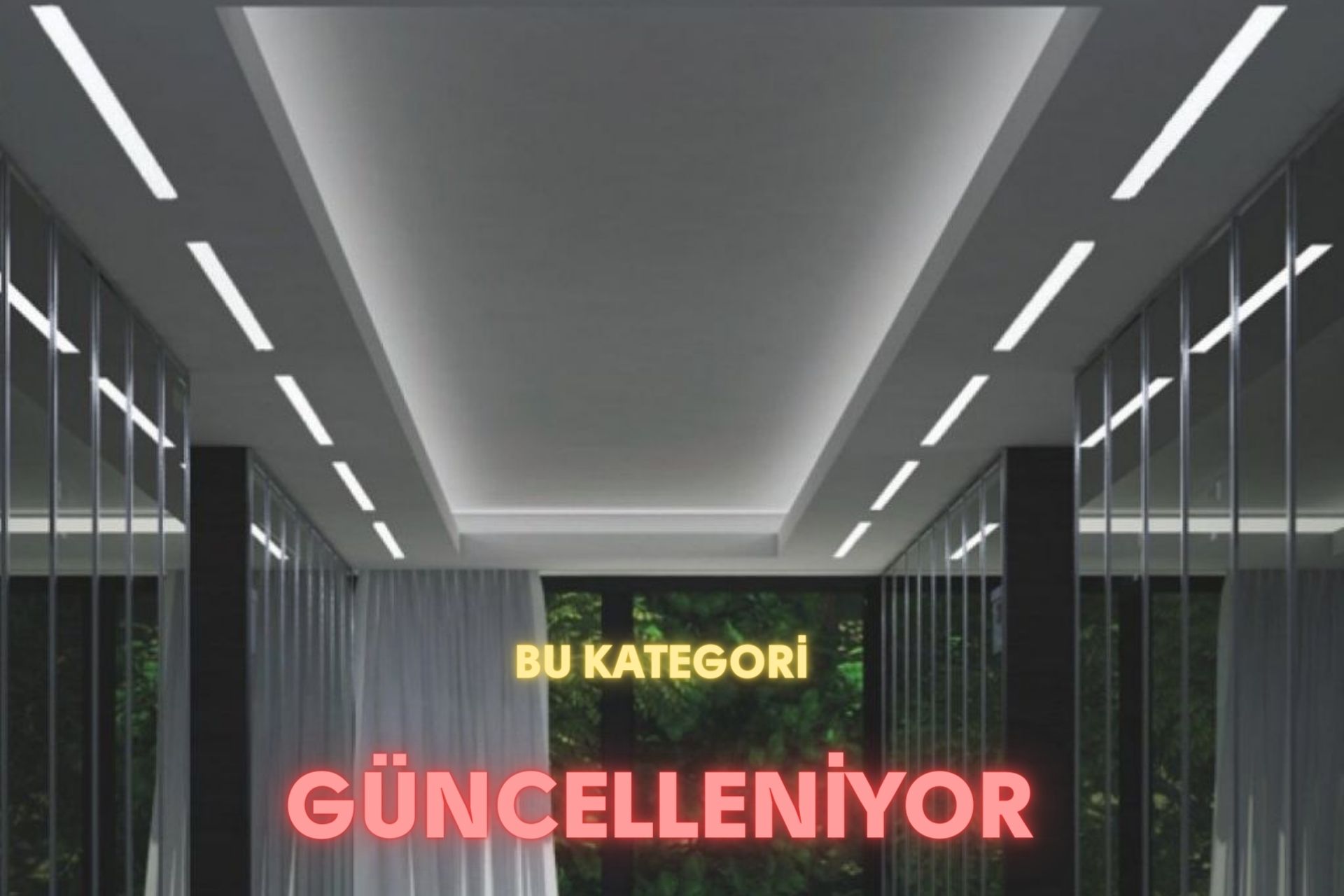 Asma Tavan Aydınlatma